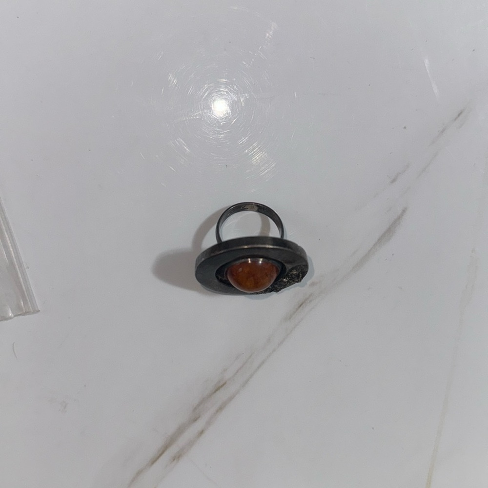 Tiger eye ring size 8